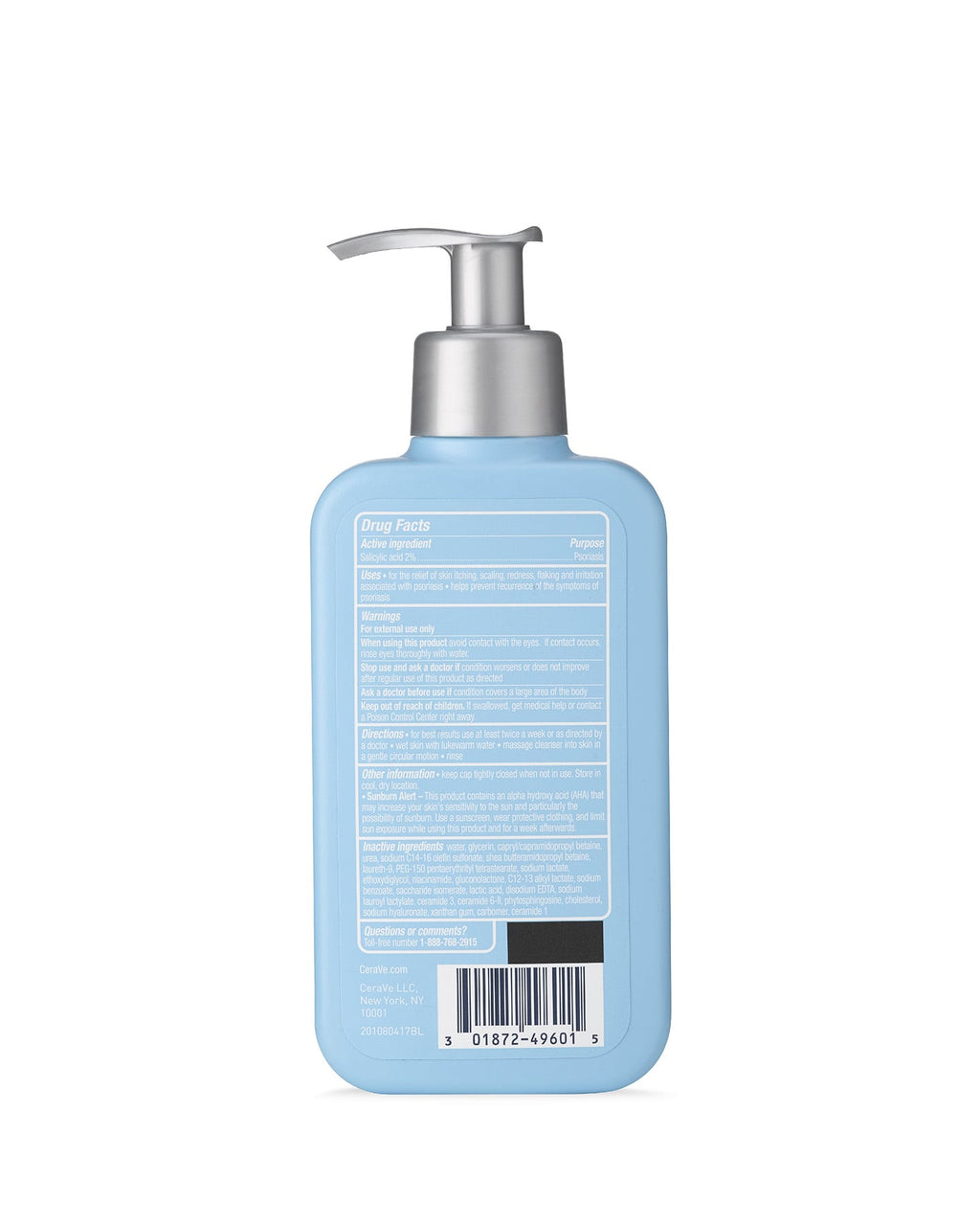 CeraVe Skincare Cleansers Psoriasis Cleanser